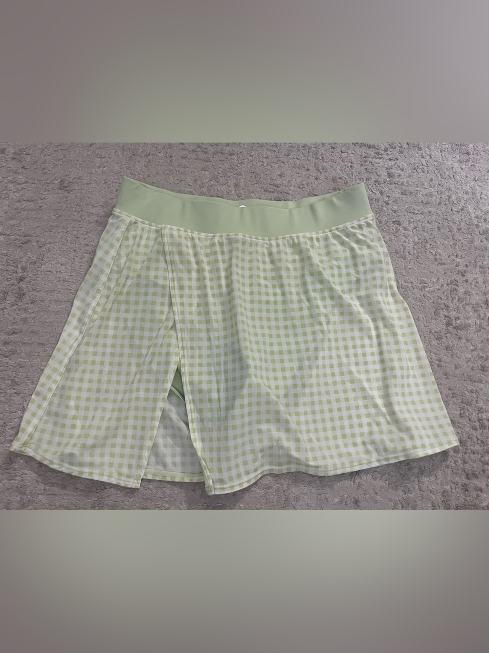 Alo Checkered Gingham Skirt